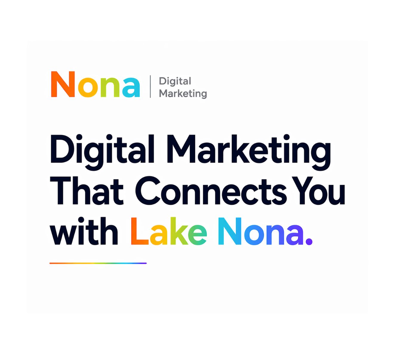 Digital marketing agency in Lake Nona Orlando