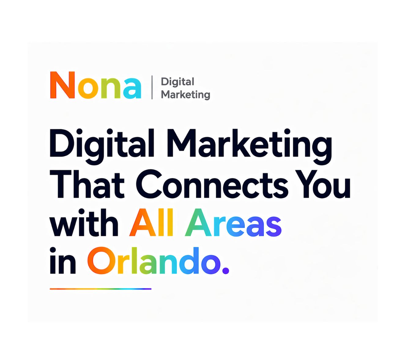 Digital marketing service areas in Orlando