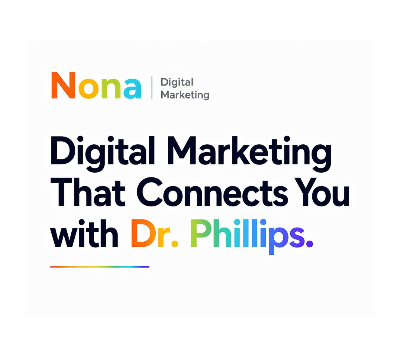 Digital marketing in Dr. Phillips