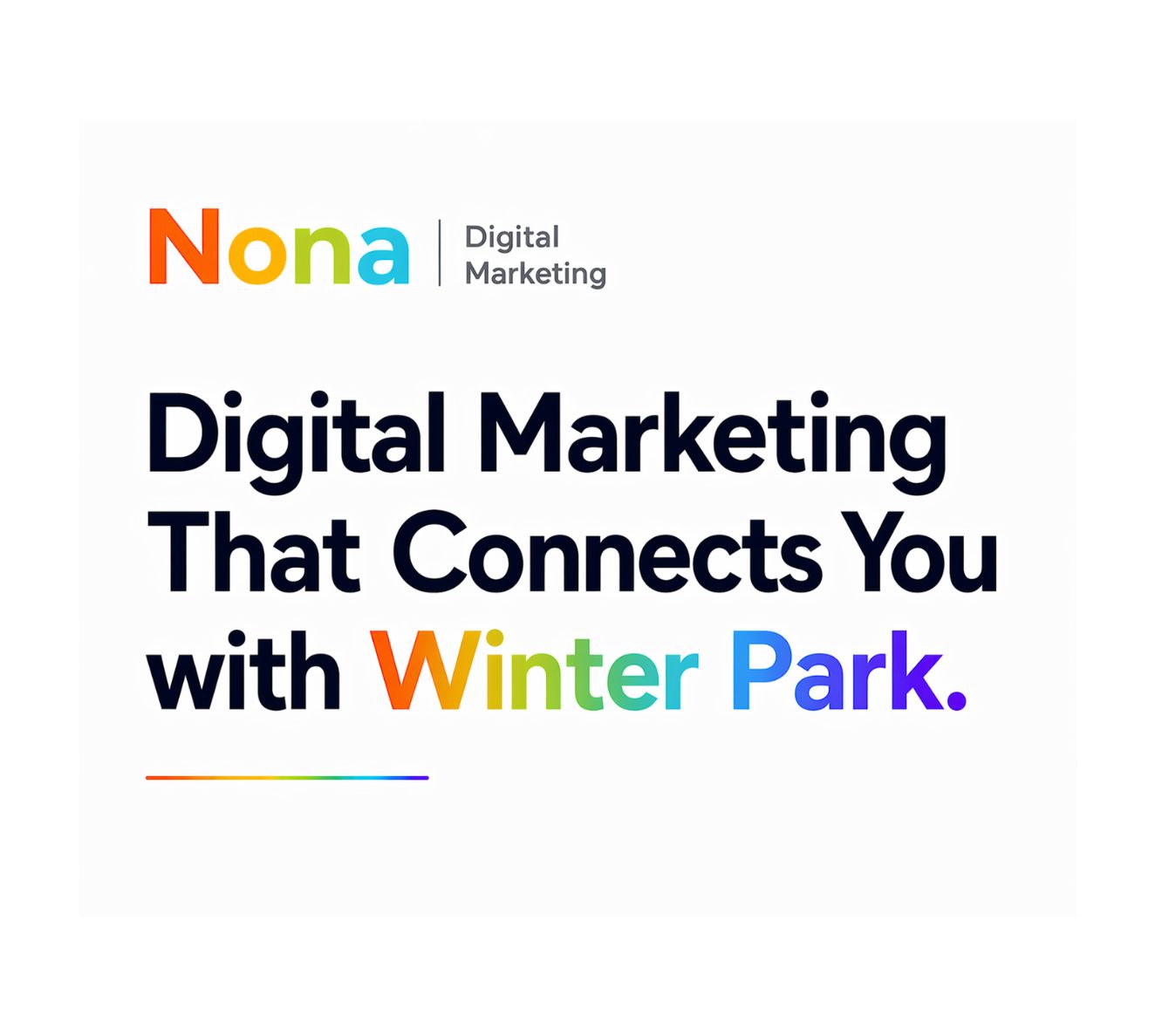 Digital marketing in Winter Park