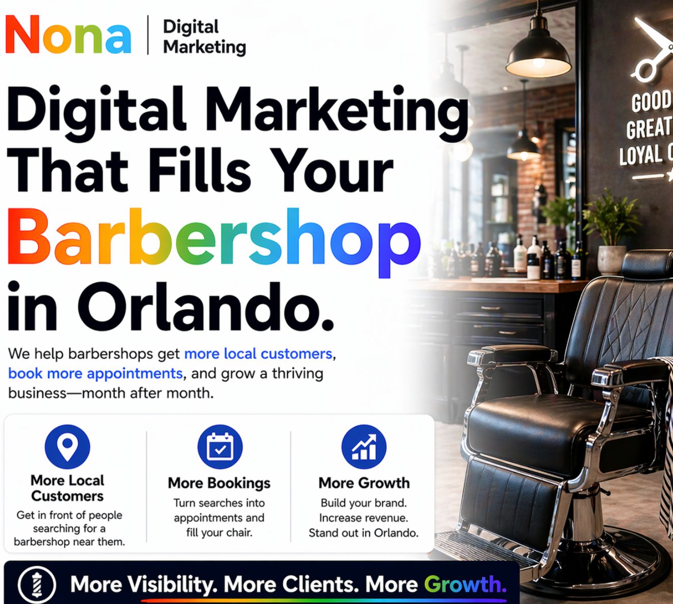 Barbershop local SEO Orlando