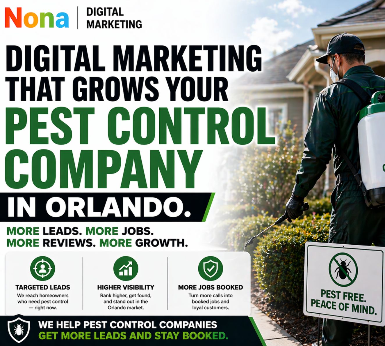 Pest control SEO and lead generation services