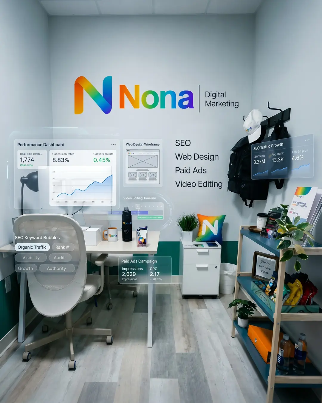 Nona Digital Marketing office in Orlando, Florida