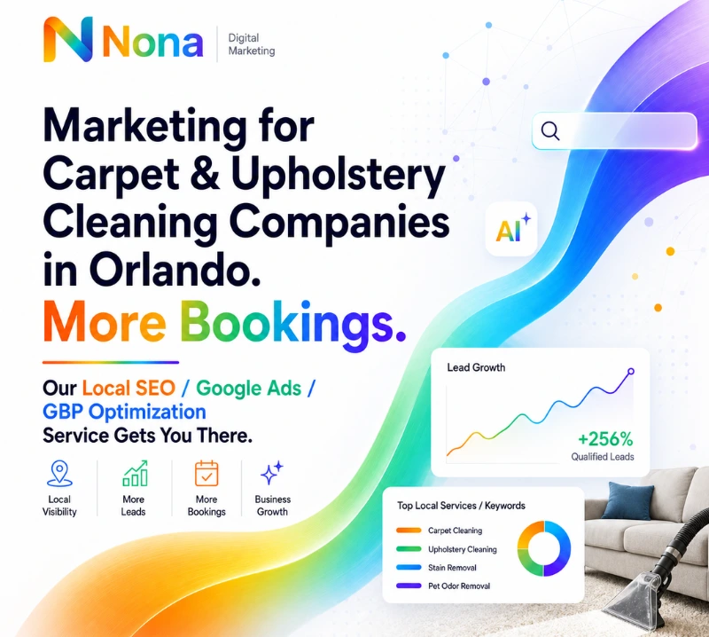 Carpet cleaning marketing Orlando