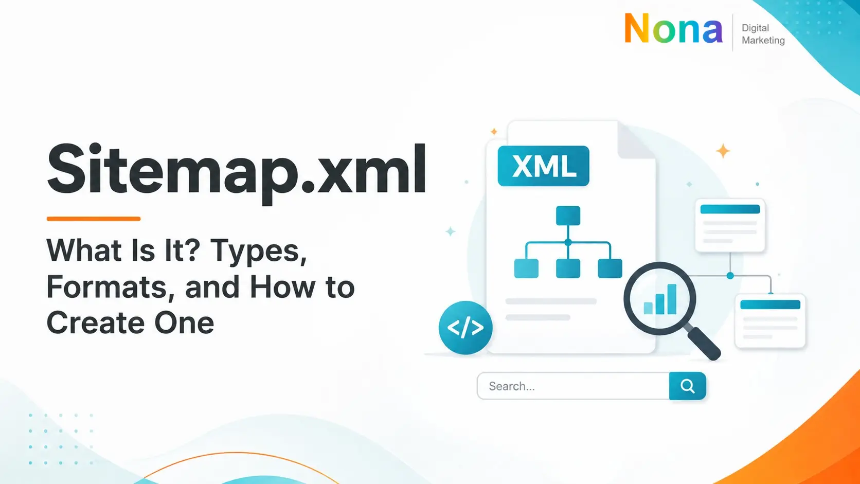 Sitemap.xml: What Is It? Types, Formats, and How to Create One.