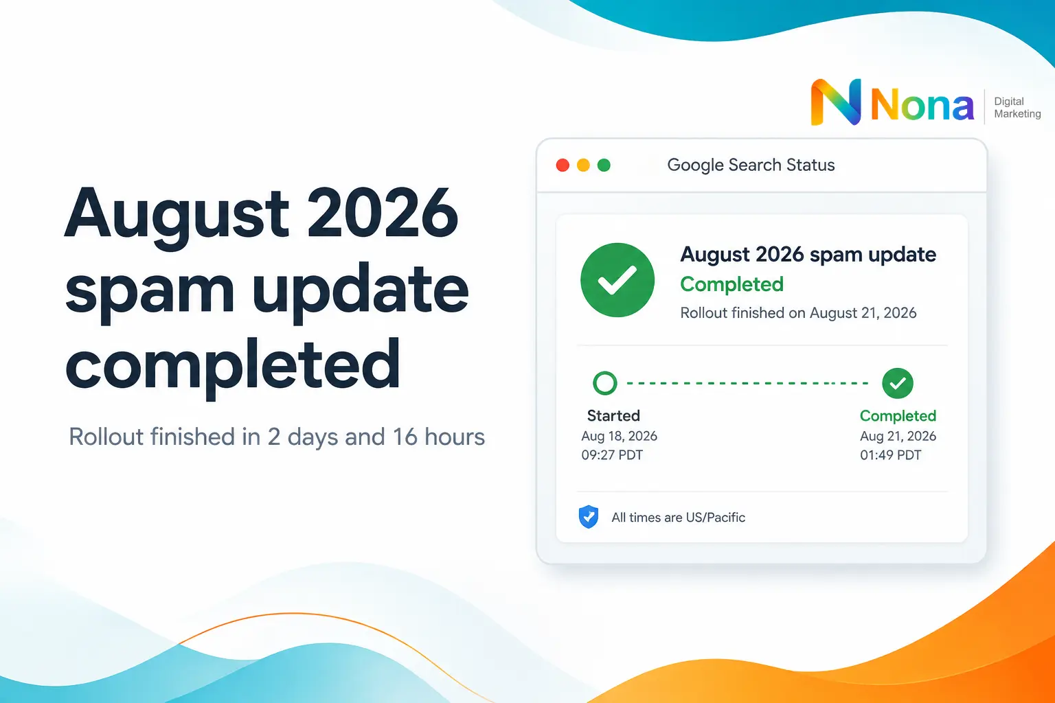 Google’s August 2026 spam update is complete: what to do next