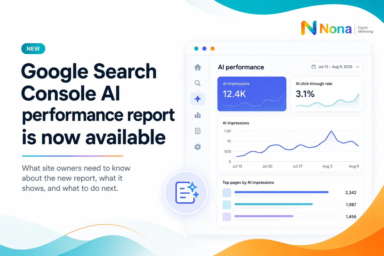 Google Search Console AI report is now available